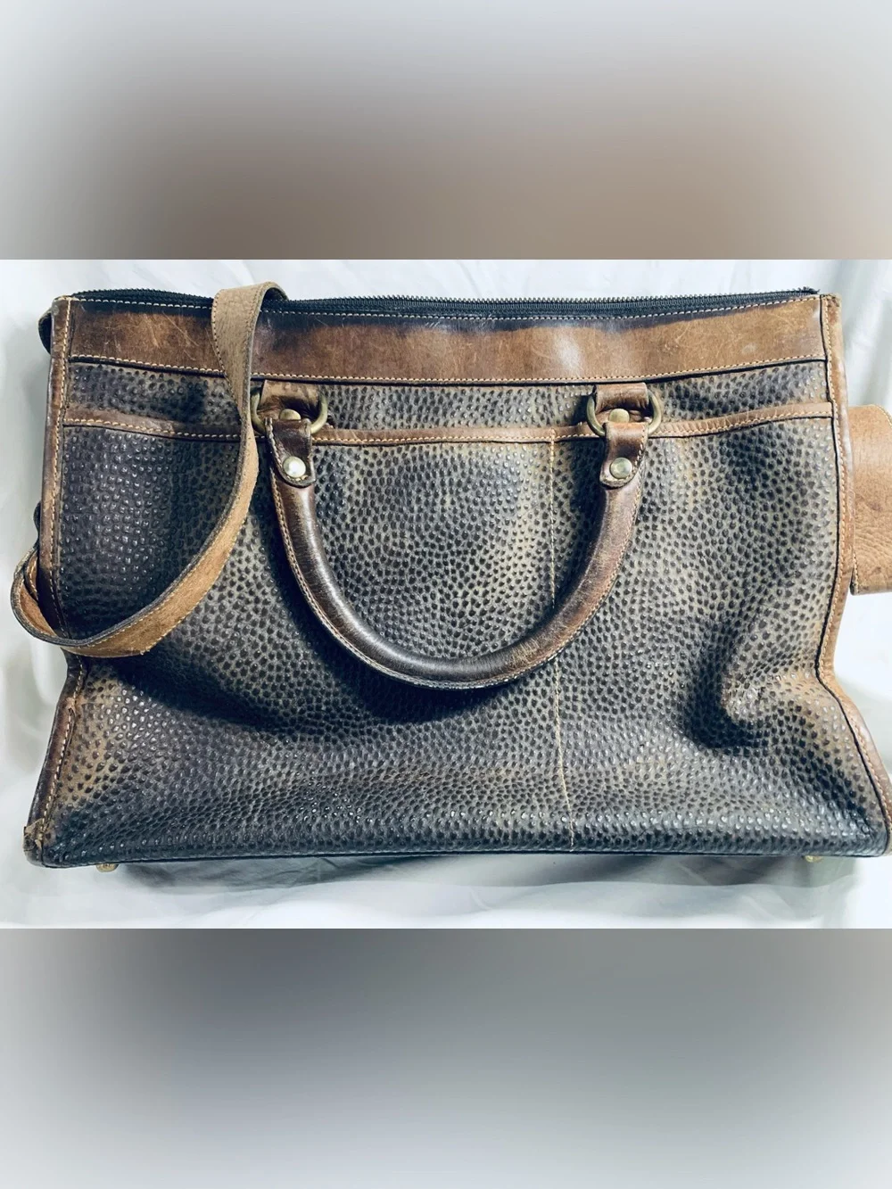 Vintage Ghurka Examiner No. 5 Marley Hodgson Leather Briefcase Bag